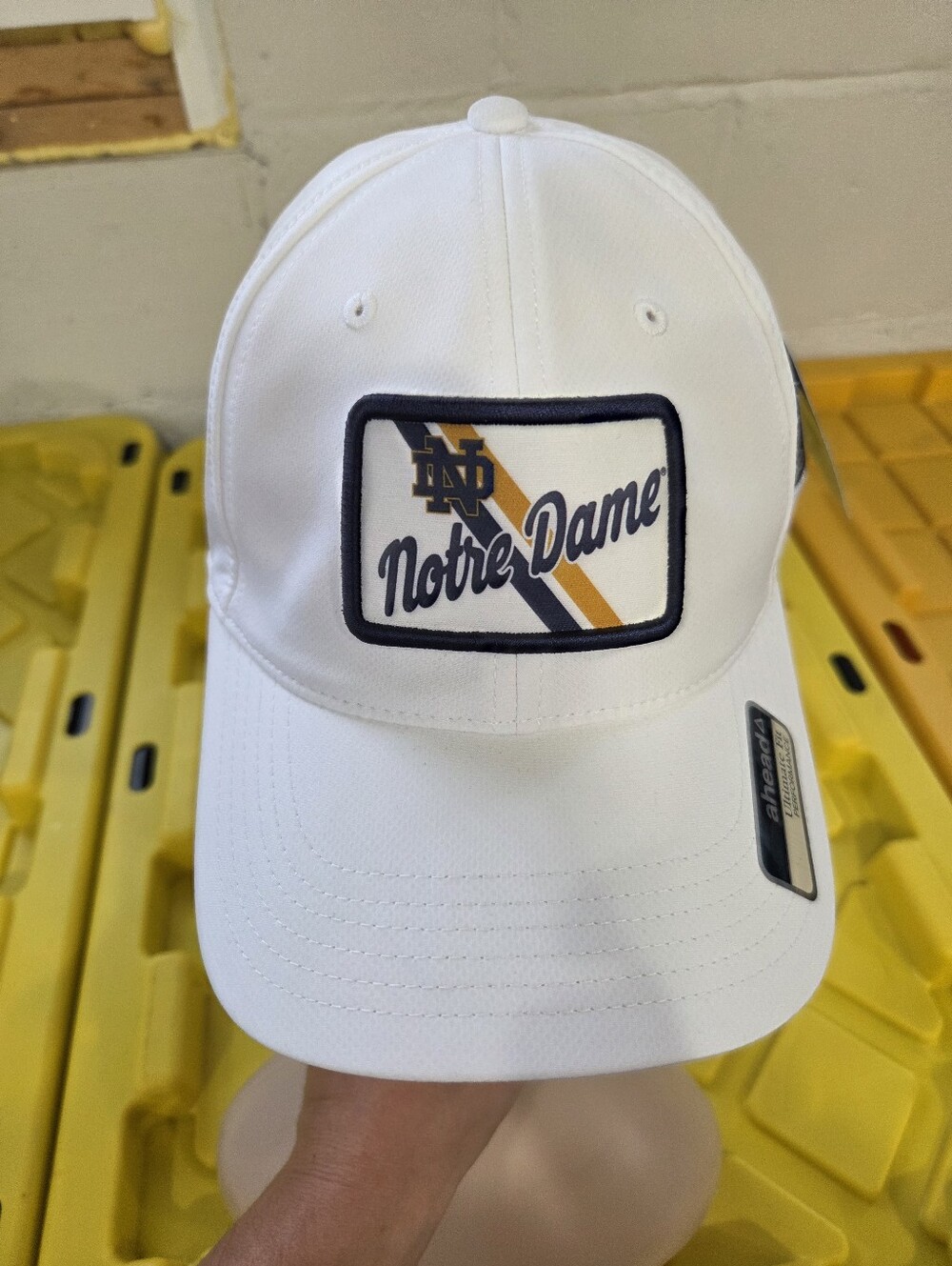 NCAA Ahead Notre Dame Fightin' Irish Playoff Adults Ultimate Fit Hat Cap